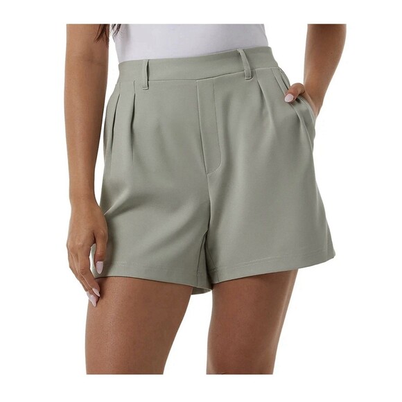 32 Degrees Pants - NWT 32 Degrees Cool Women's Pull On Pleated Shorts PLUS SIZE XXL